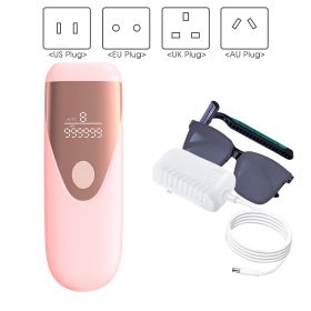 Bikinis IPL Hair Removal LCD Display Perm (Option: Pink-No box-US)