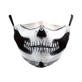 Wansheng Digital Printing Daily Dustproof Protective Mask (Option: B178 085-Average Size)