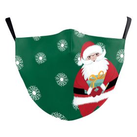 Christmas Digital Printing Protective Mask (Option: B178 797-Average Size)