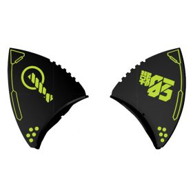 Punk Mask Cat Ears Sci-fi Machinery (Option: Cat ears black green)