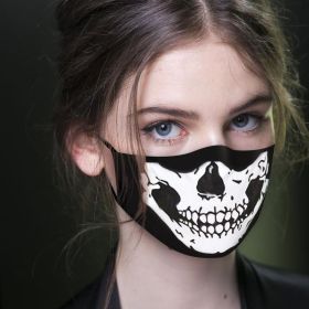 Halloween Facial Mask Cotton Cloth (Option: style3)