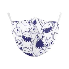 Wansheng Face Animal Digital Printing Double-layer Dust Mask (Option: B178 311-Adult Average Size)