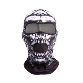 Spring And Summer Outdoor Motorcycle Full Face Windproof Dust Bib Men And Women (Option: 2style)