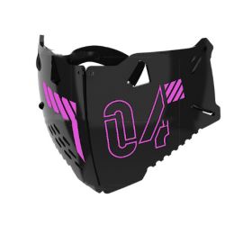 Punk Mask Cat Ears Sci-fi Machinery (Option: Mask black pink)