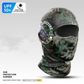 Riding Mask Head Cover Men's Motorcycle  Spring And Autumn (Option: 16Style)